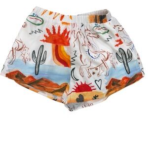 SHEIN Desert Print Shorts
